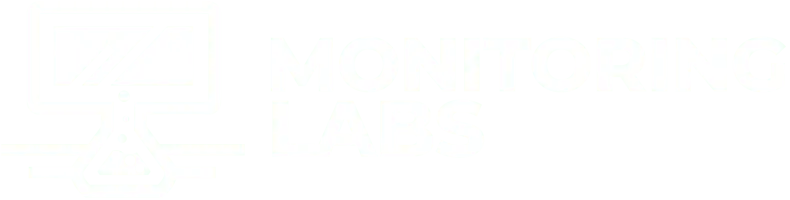 monitoring labs logo white